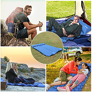 金洲视觉 亚马逊产品拍摄设计精修a+ 户外气垫床气垫子