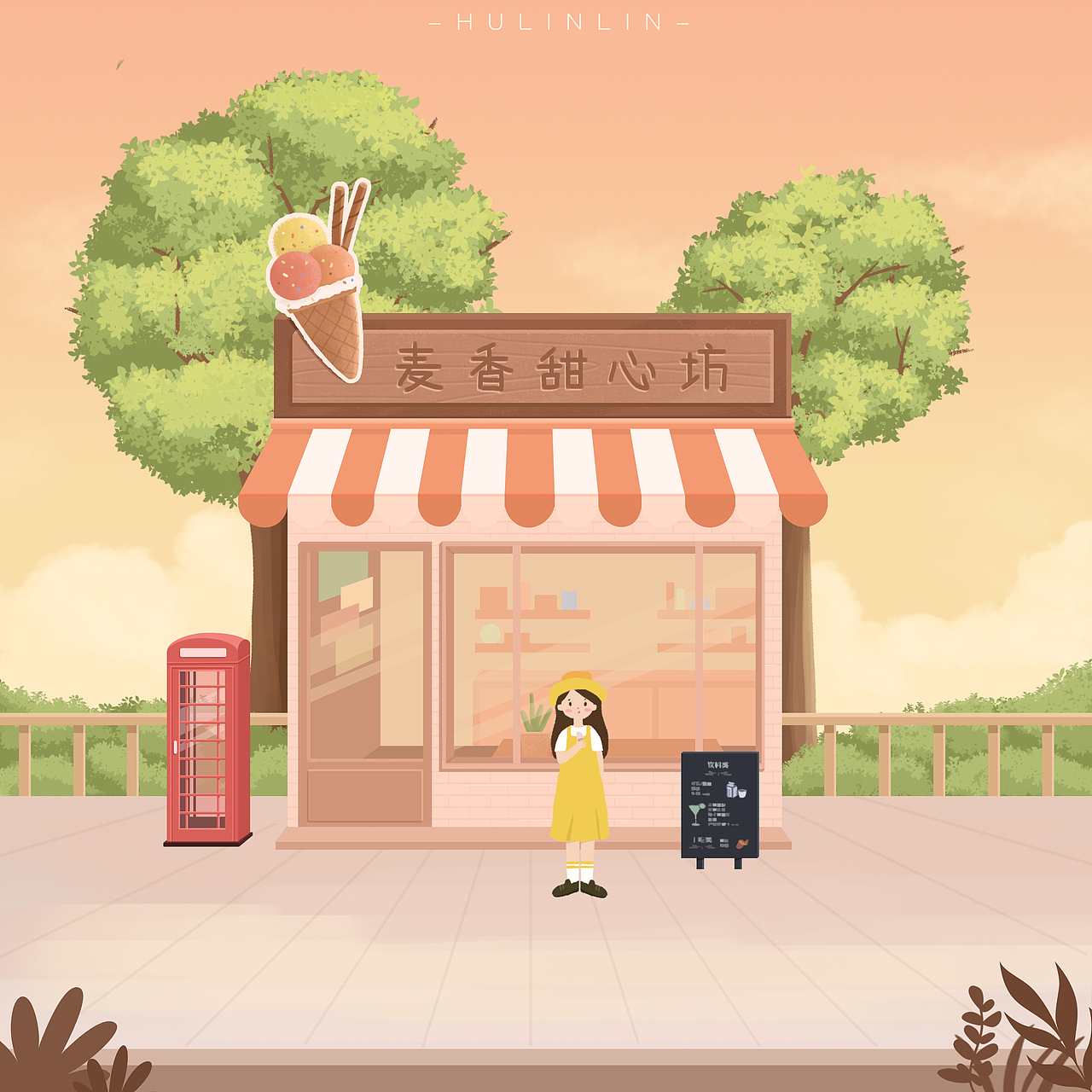 插画习作（图ZMjkzNjkzOTI4） - 创作习作 - 站酷设计师林小格儿原创素材 - 站酷ZCOOL