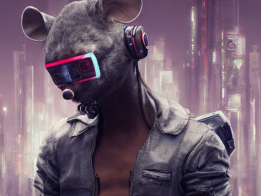 #AI創(chuàng)作實(shí)驗(yàn)室#鼠人（個(gè)人主頁-ZNjI0MDEyNzI=） - AI作品 - 站酷設(shè)計(jì)師xhhhx原創(chuàng)素材 - 站酷ZCOOL