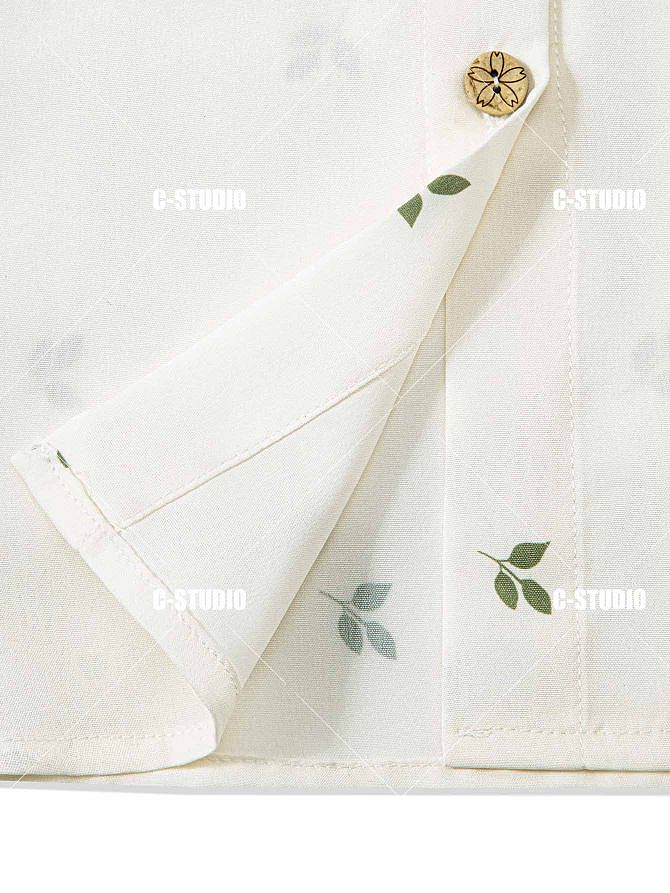 服装拍摄客片|白底挂拍衬衫​