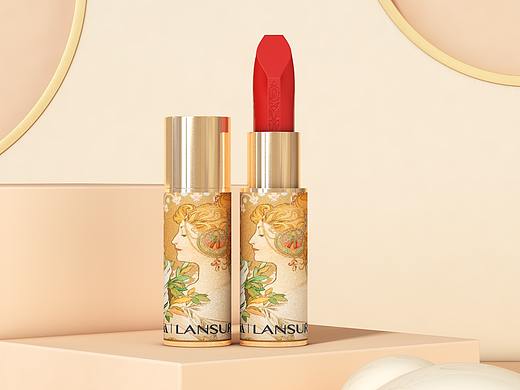 C4D口红产品建模渲染