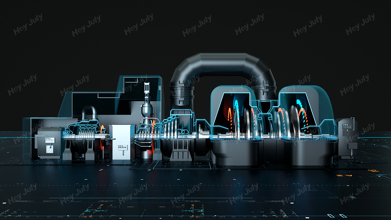 火力发电厂-数据可视化设计