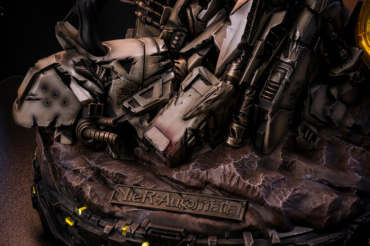 尼尔机械纪元2B雕像📷_ssssheng-站酷ZCOOL