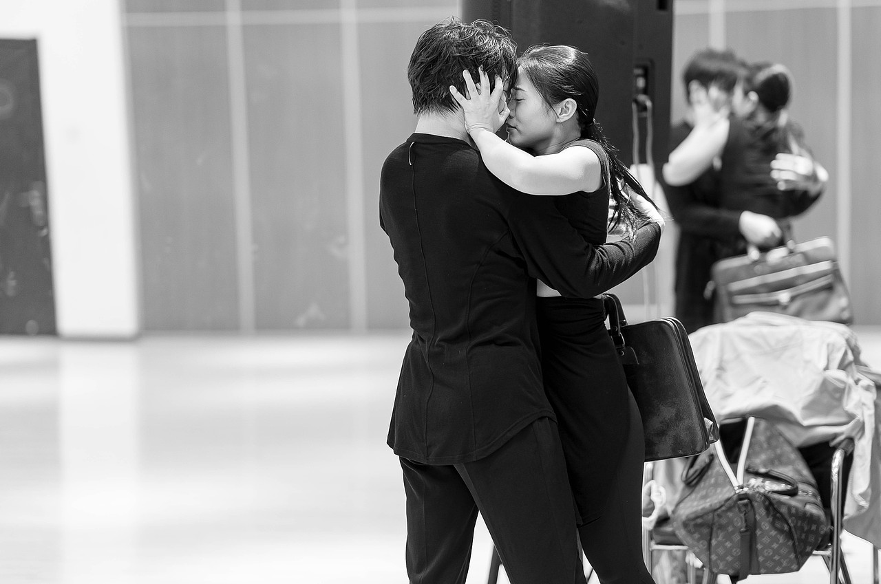 2021年8月23日张爱马迪,贾昊悦新舞彩排