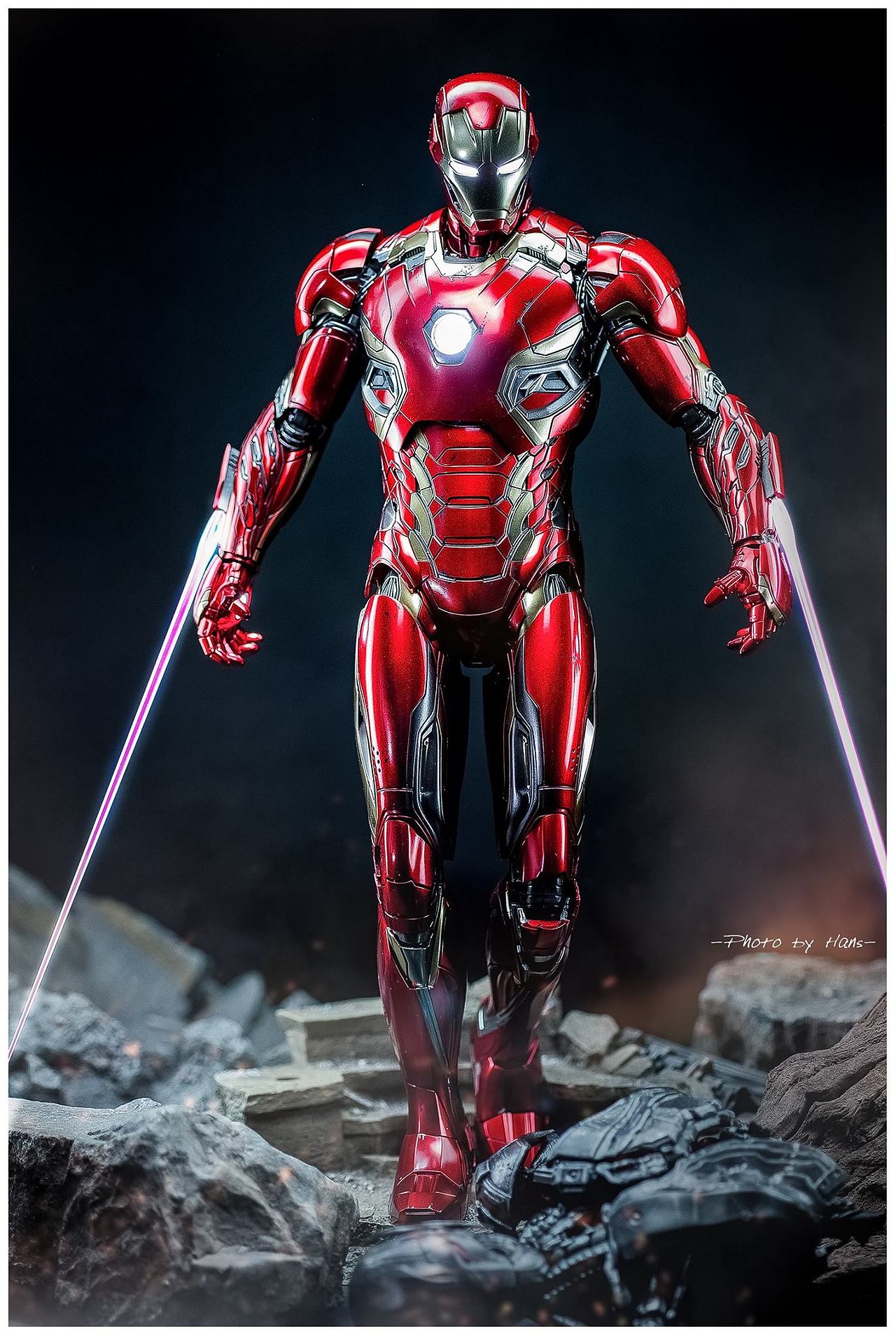 hottoys钢铁人mk45