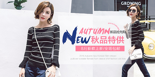 女装店铺海报图