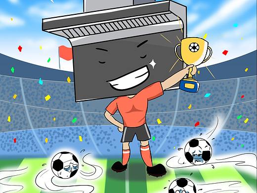 世界杯产品宣传海报