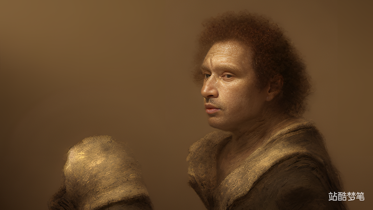 #站酷梦笔#我自己,伦勃朗