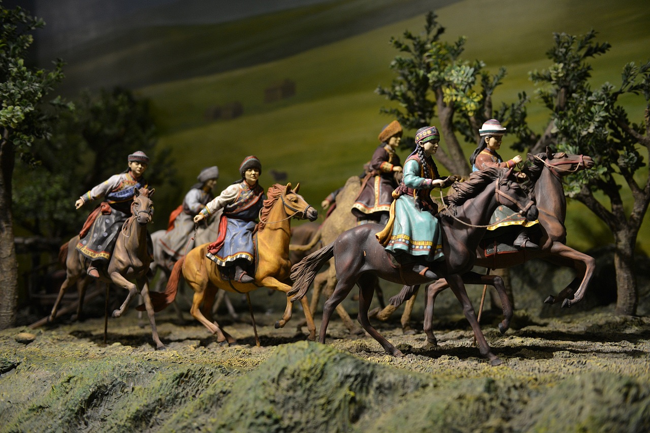 56个民族婚俗微雕2