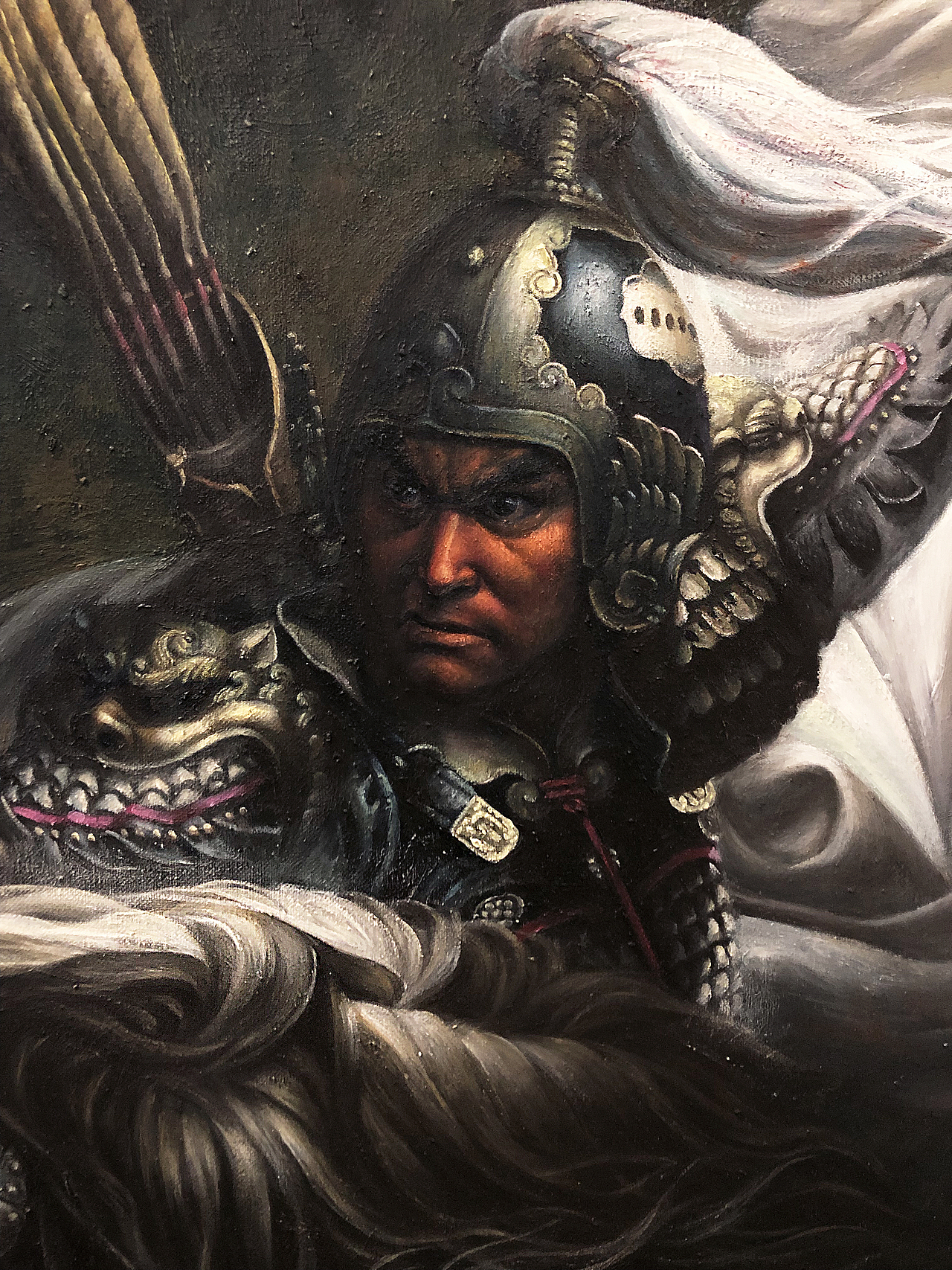 油画习作—《八千里路云和月》150x110cm|纯艺术|绘画|张墨一_原创