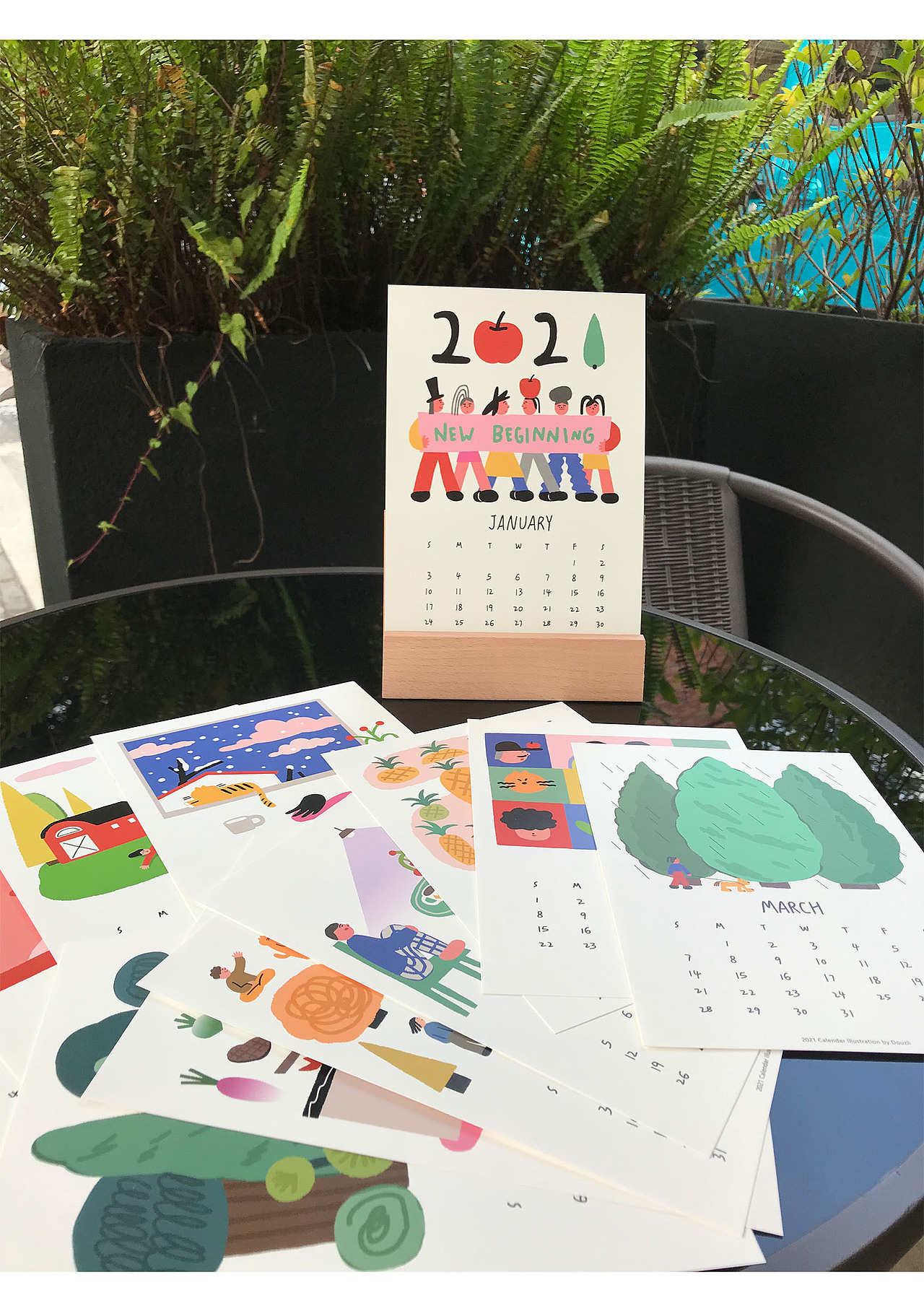 #keep happy# 2021 Calender