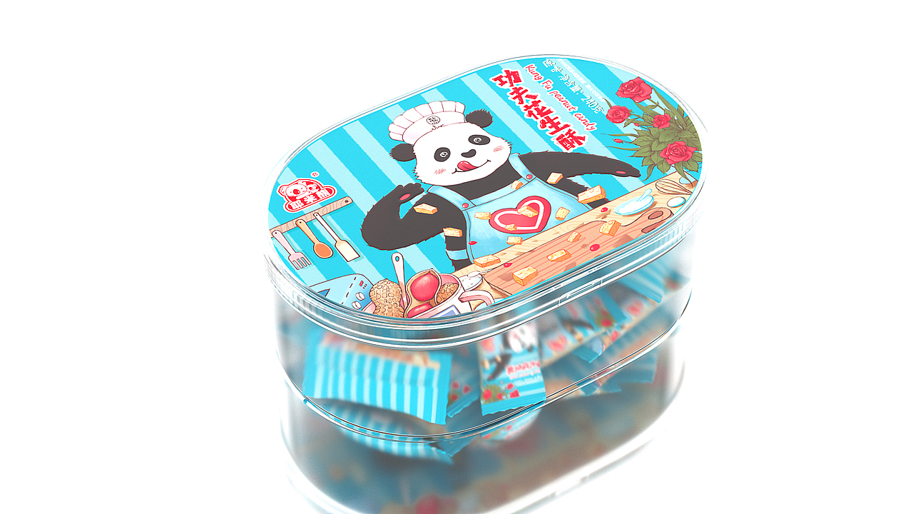 耶米熊花生酥包装（图ZMjY4OTIyNTQw） - 包装 - 站酷设计师銘眳銘原创素材 - 站酷ZCOOL