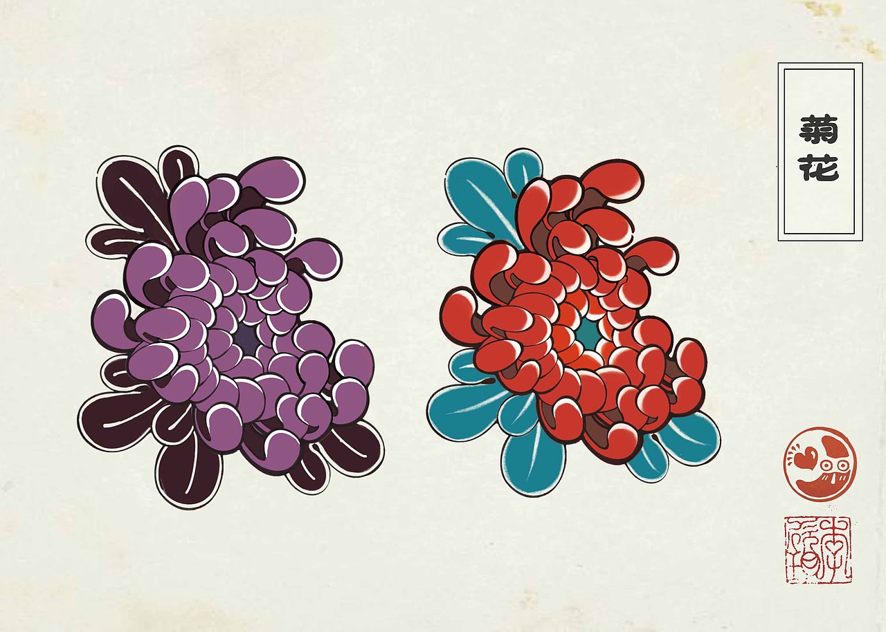 《现代浮世绘》（图ZMjU2ODA0OTky） - 艺术插画 - 站酷设计师胖玥原创素材 - 站酷ZCOOL