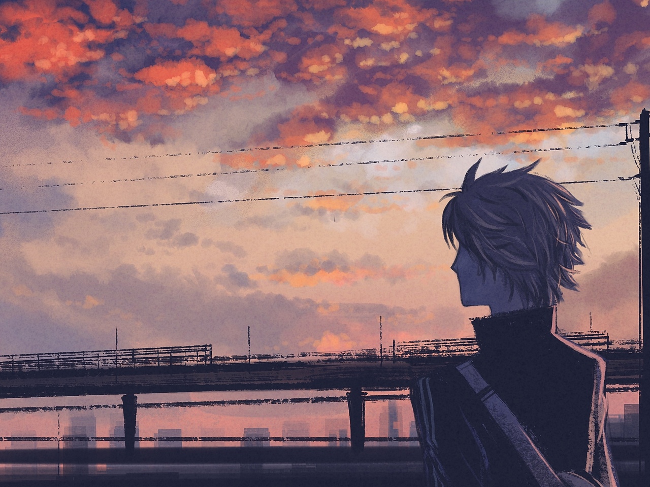 插画 一起看日落吧（图ZMjc3NDY3MDU2） - 商业插画 - 站酷设计师诚星s原创素材 - 站酷ZCOOL