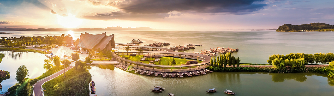 七彩云南古滇名城（图ZMTQ1NDQ4OTcy） - 环境/建筑摄影 - 站酷设计师建筑摄影师蔡延原创素材 - 站酷ZCOOL