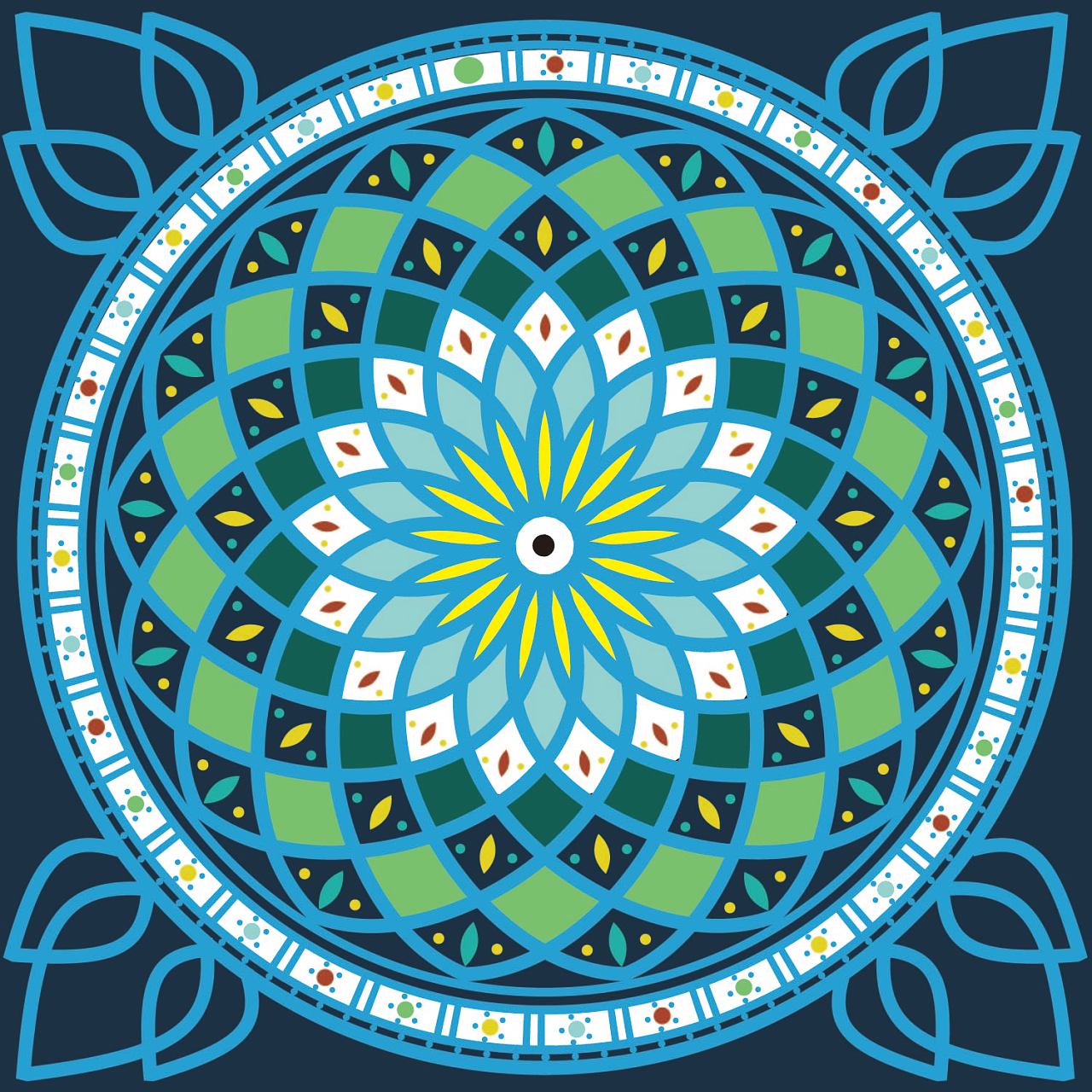 万花筒|插画|创作习作|z78817842 - 临摹作品 - 站酷 (zcool)