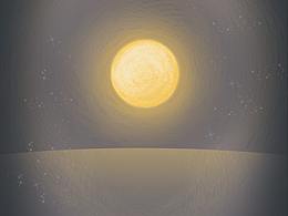 鼠绘月亮-背景图