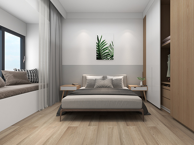 木菲美家昆明实地花鹤翎3室2厅现代简约风格装修效果图