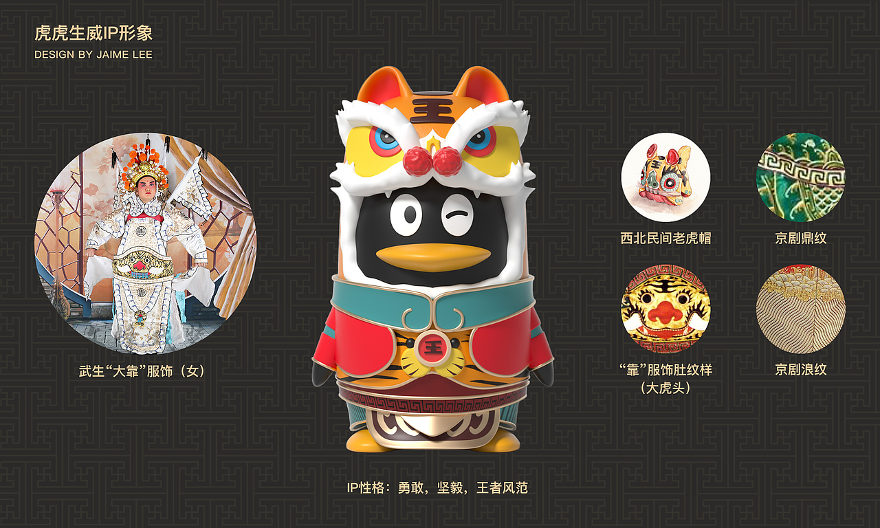腾讯 Tencent 虎虎生威 IP（图ZMjg1NTUzMzM2） - 其他三维 - 站酷设计师JaimeLee原创素材 - 站酷ZCOOL