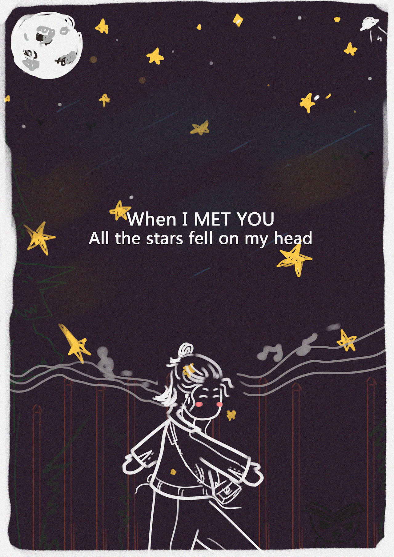 遇见你的时候 X 2hours（图ZMTAwMjEzNTIw） - 创作习作 - 站酷设计师_nilii__原创素材 - 站酷ZCOOL