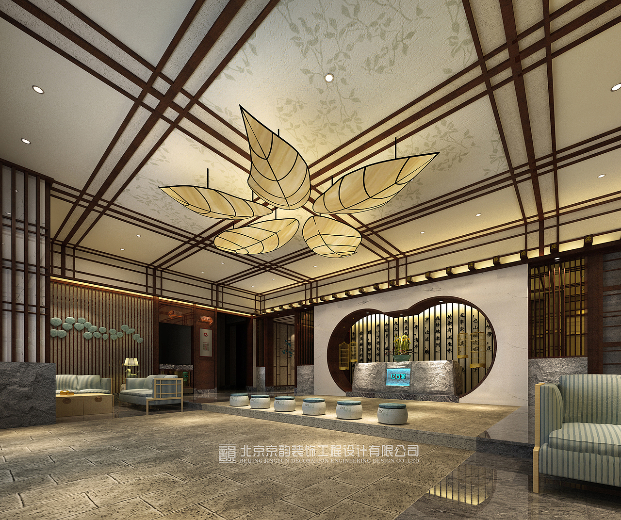 京韵设计-郑韵：北京亿方源休闲会馆（图ZMTkyMDY1MTgw） - 家装设计 - 站酷设计师京韵设计原创素材 - 站酷ZCOOL