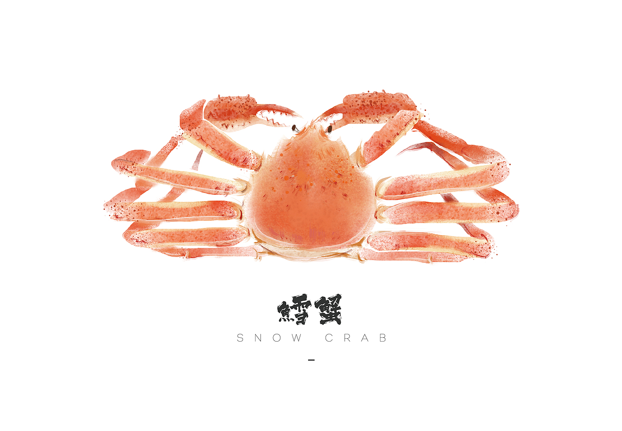 MENU | 蟹王道 插画菜单排版（图ZODg3NjIyMjQ=） - 商业插画 - 站酷设计师Runn_L原创素材 - 站酷ZCOOL