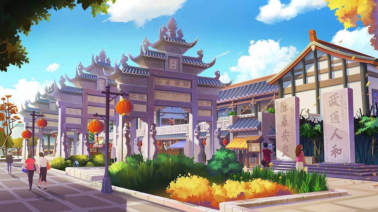 四川隆昌石牌坊