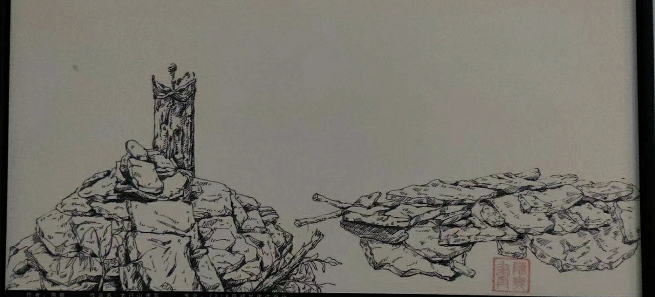 太行山写生风景速写（图ZMjAwMjkzMDcy） - 绘画 - 站酷设计师C爽儿原创素材 - 站酷ZCOOL