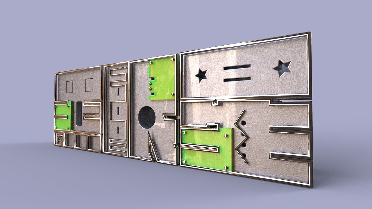 练习11黑眼星3D字体（图ZMjAzMjkzNzA0） - 其他三维 - 站酷设计师魏补水原创素材 - 站酷ZCOOL