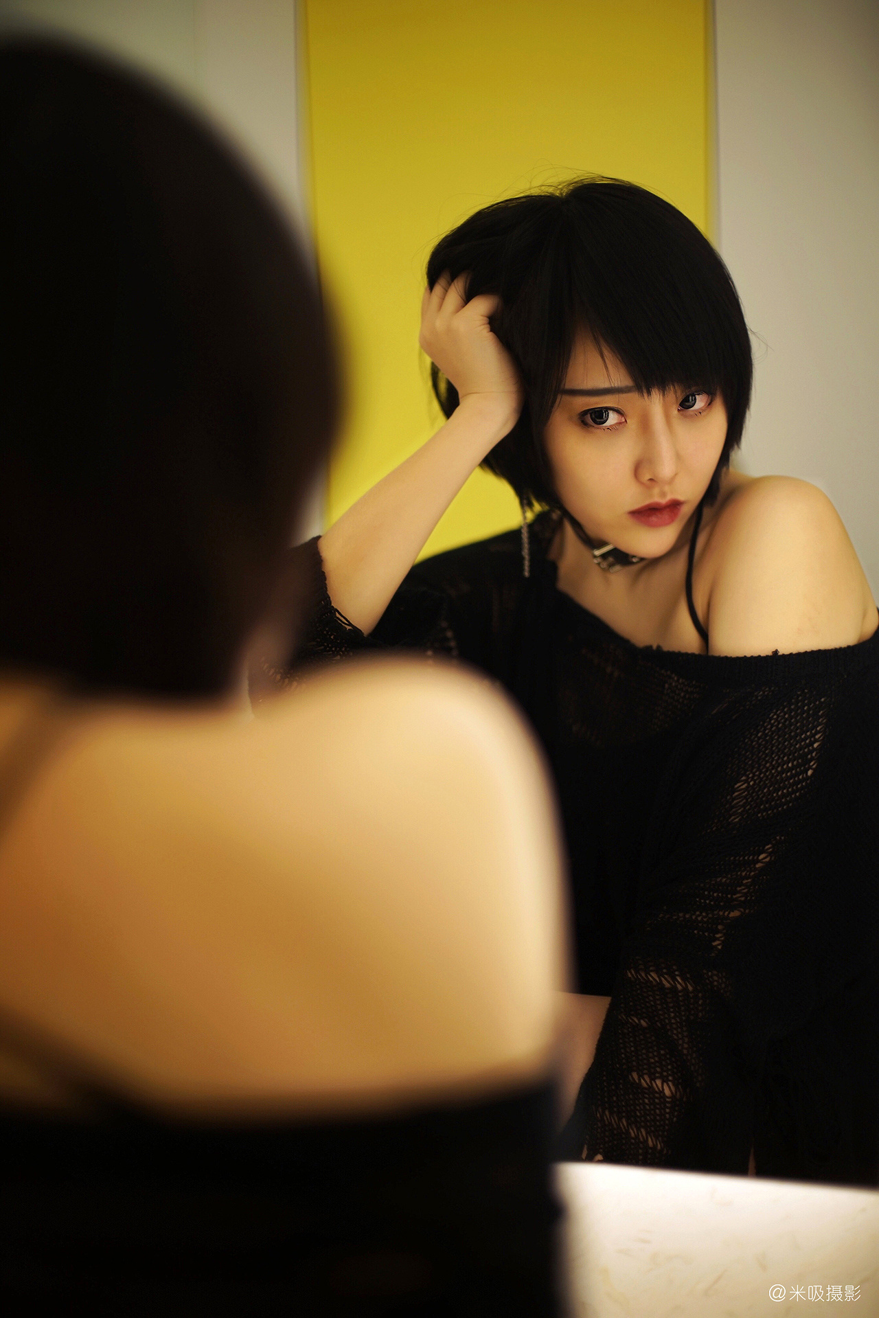 《镜子》米吸人像摄影