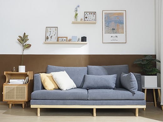 生活乏味,加点小清新客厅-容桂仰视片场实景摄影基地