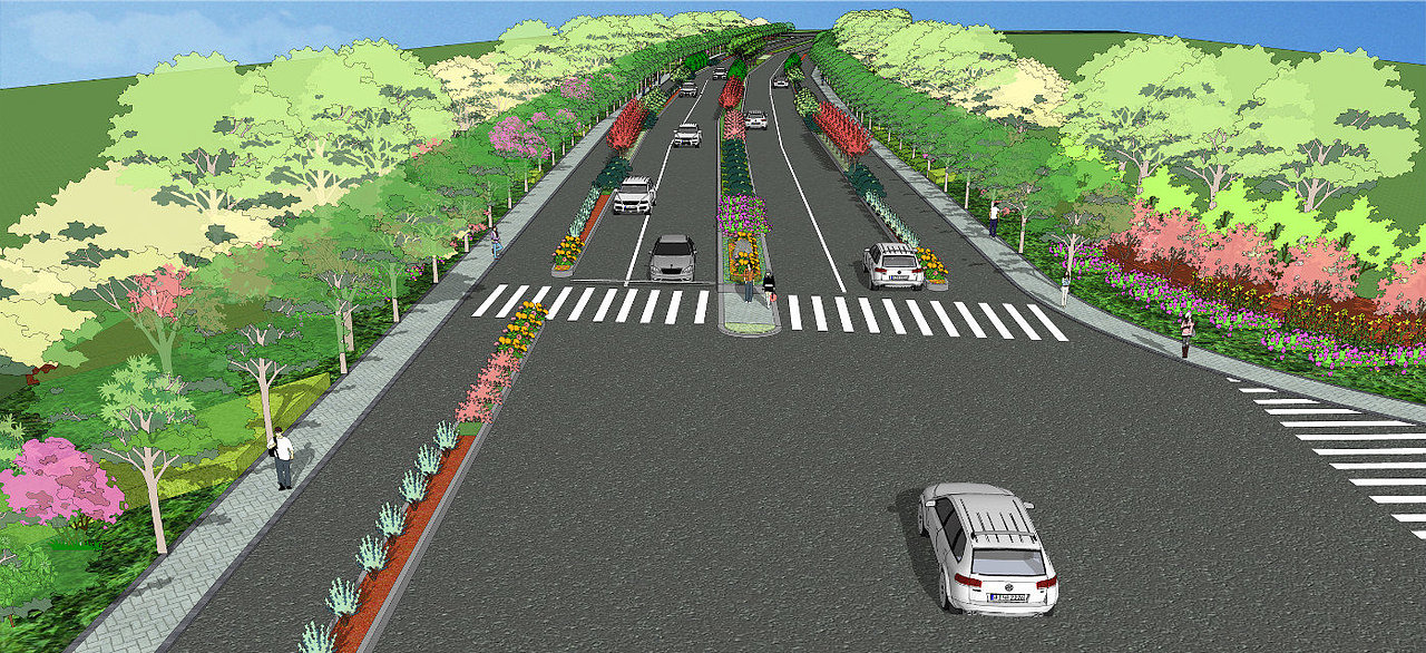 景观绿化（图ZNDY0NzMwODA=） - 景观设计 - 站酷设计师糯米米米原创素材 - 站酷ZCOOL