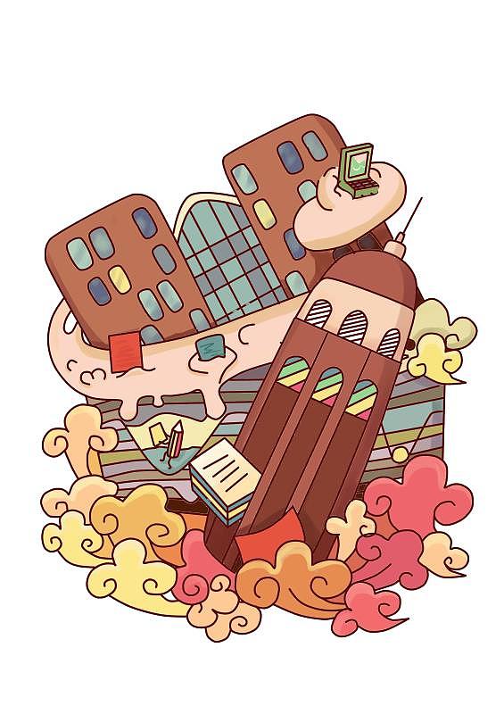 插画（图ZMTU0NzgyMDQ0） - 概念设定 - 站酷设计师一个圈circle原创素材 - 站酷ZCOOL