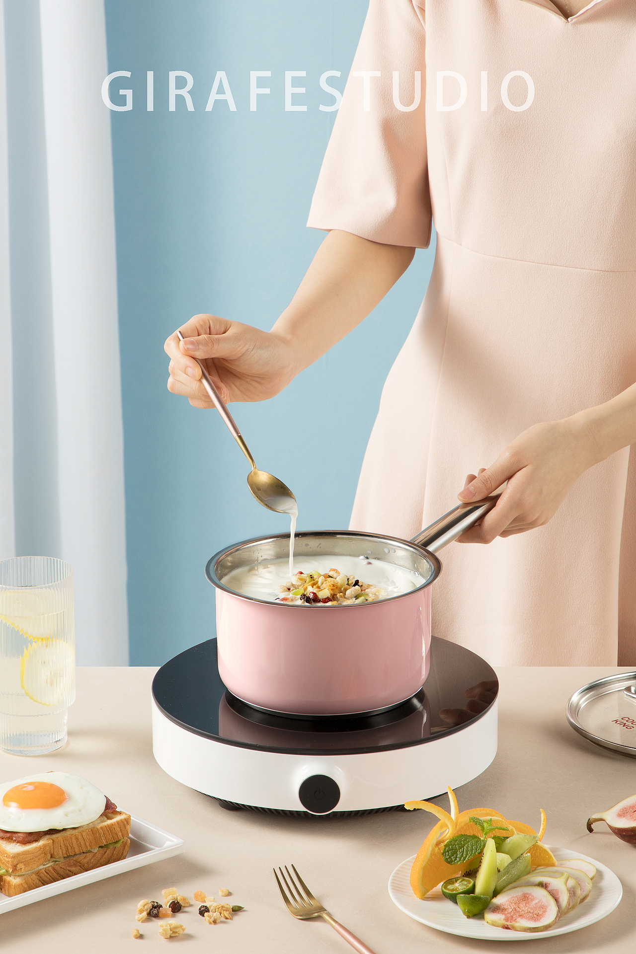 珊瑚粉汤锅&炊大皇