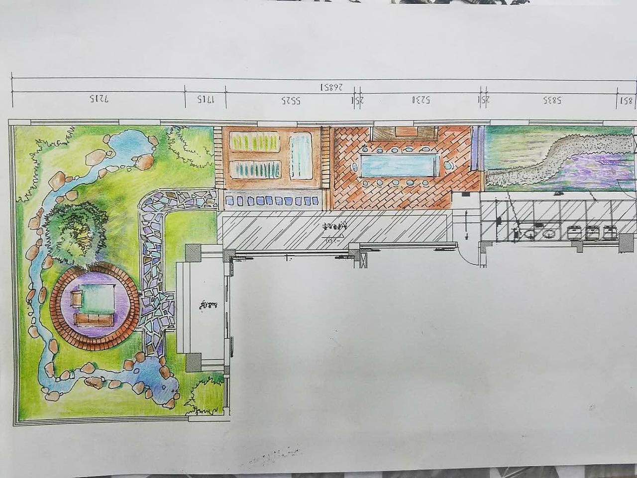 手绘效果图（图ZMjEyNjk0OTA0） - 景观设计 - 站酷设计师香肥赵原创素材 - 站酷ZCOOL