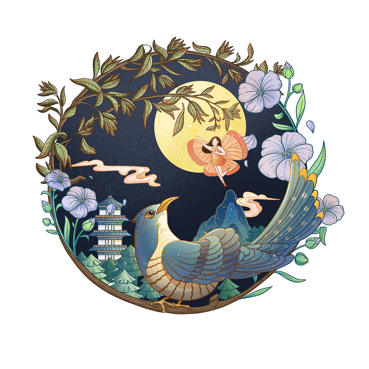 “米油盐酱醋茶” 系列包装插画（图ZMjg1OTAzNDky） - 商业插画 - 站酷设计师妍子喵工作室原创素材 - 站酷ZCOOL