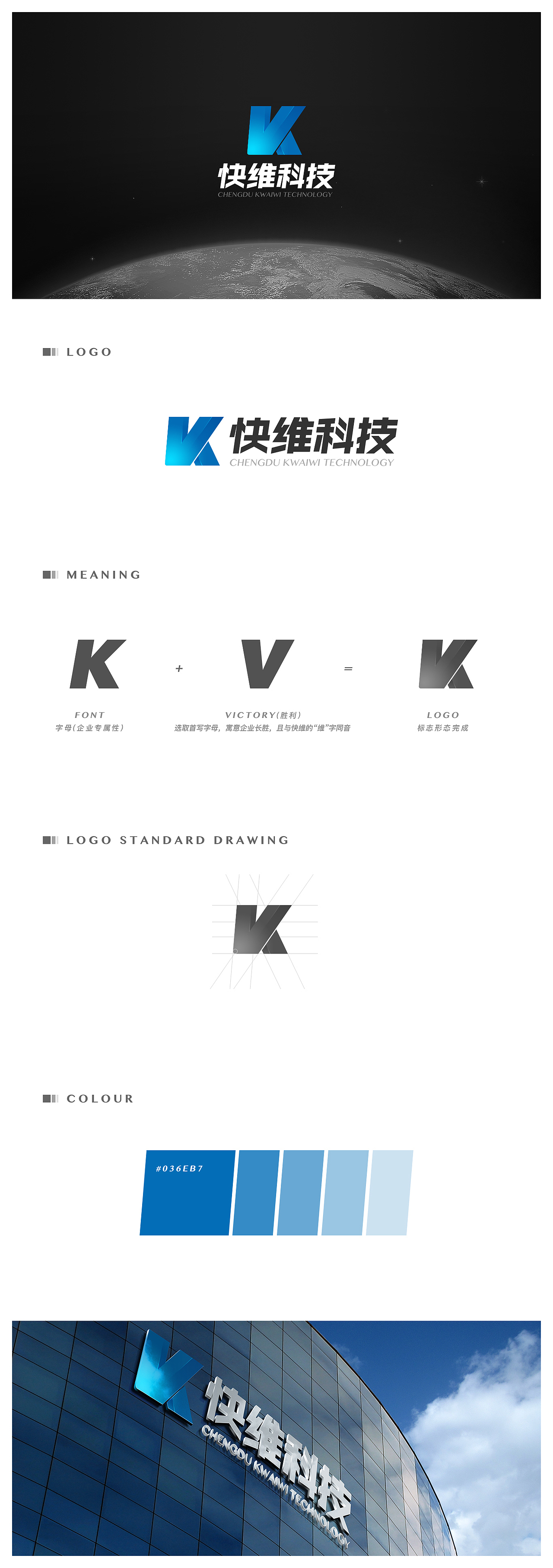 快维科技LOGO设计（图ZNTg4NjI0MzI=） - Logo - 站酷设计师LeoUID原创素材 - 站酷ZCOOL