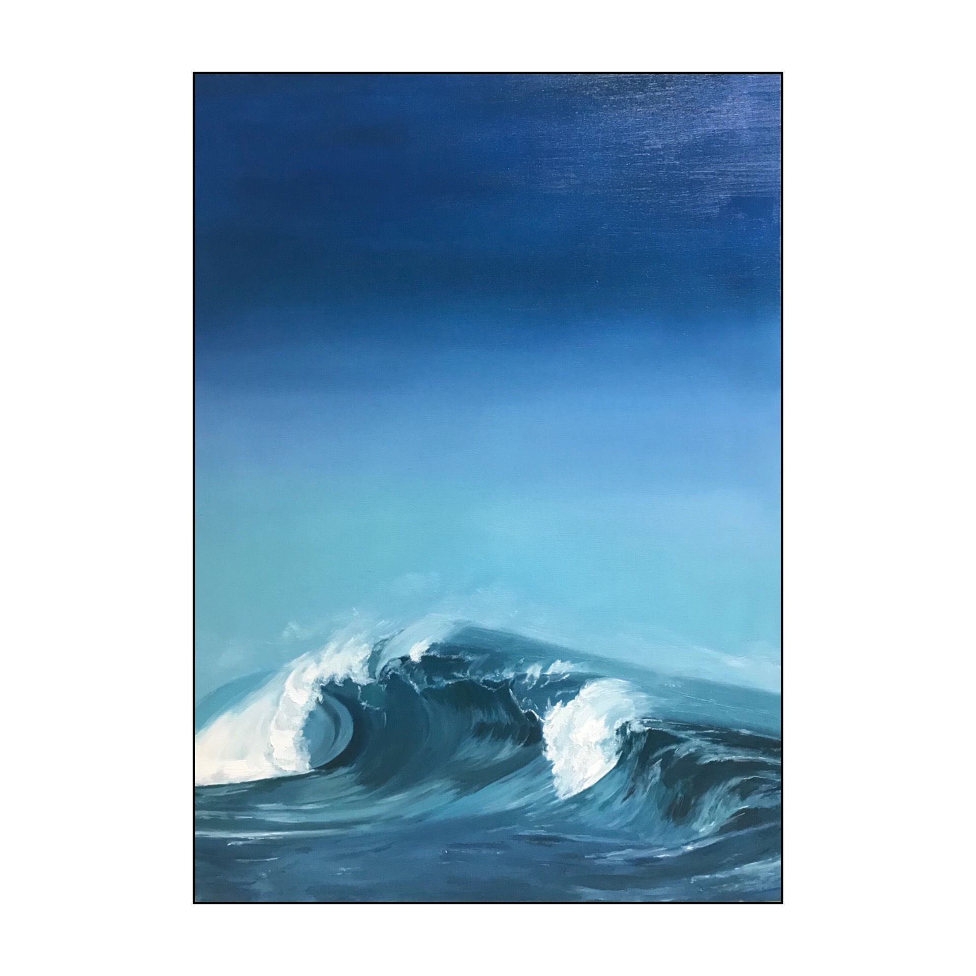 油画风景《海浪》4|纯艺术|油画|孙馨睿 - 原创作品 - 站酷 (zcool)