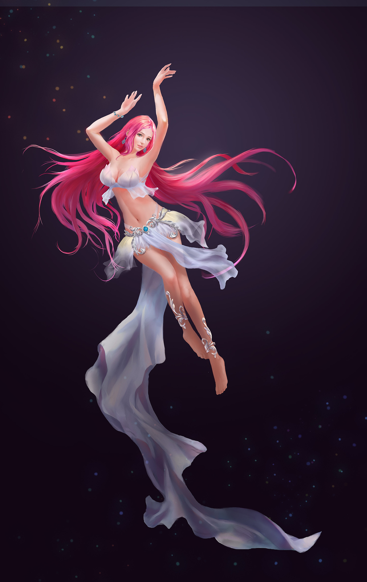 女神（图ZMzc0ODIxMTY=） - 游戏原画 - 站酷设计师kyaroru原创素材 - 站酷ZCOOL