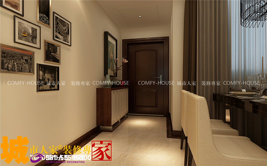 舜奥华府167平 四室两厅一厨两卫 现代中式风格（图ZMTUwNDIwODY0） - 家装设计 - 站酷设计师A济南城市人家原创素材 - 站酷ZCOOL