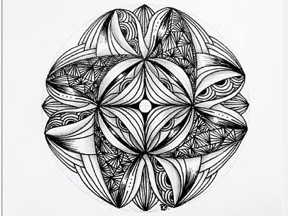黑白插画设计