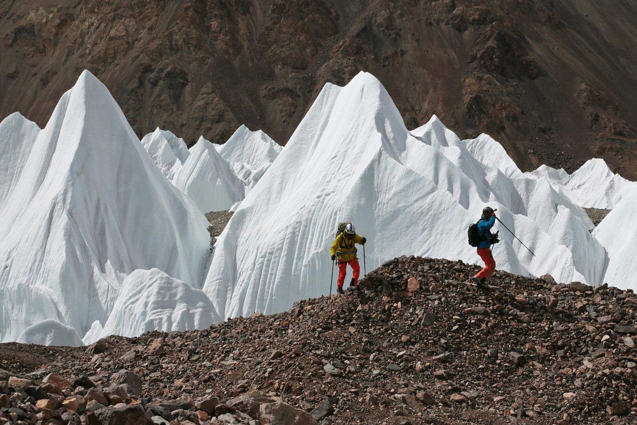 克勒青河谷—迦舒布鲁姆冰川行走