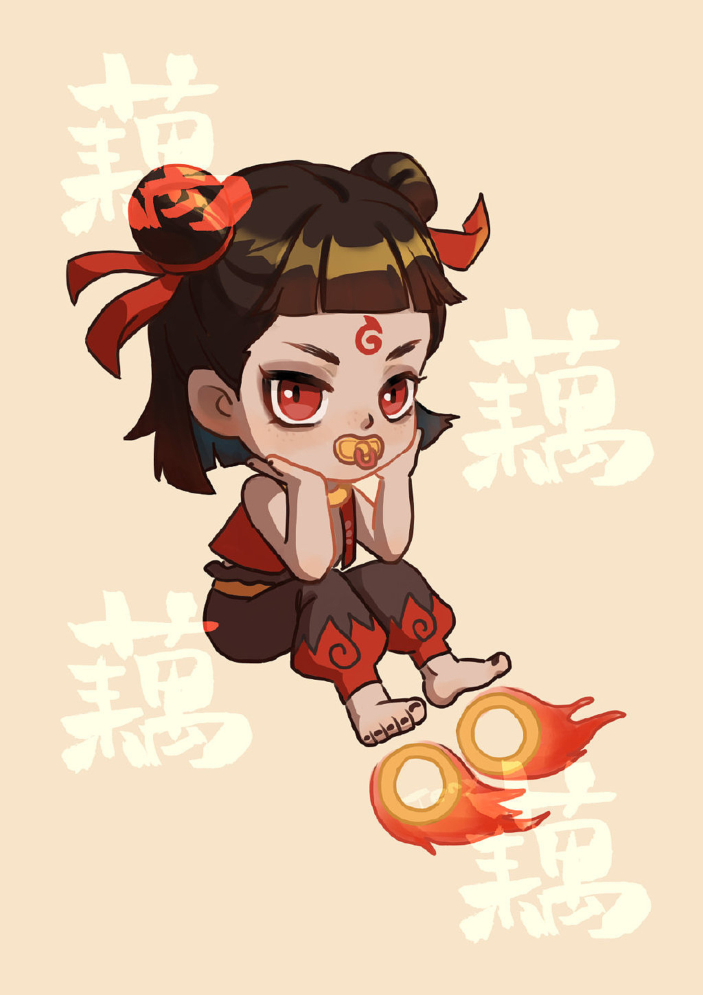 藕（图ZMTcxMTkyOTQ0） - 新锐潮流插画 - 站酷设计师推推推子原创素材 - 站酷ZCOOL