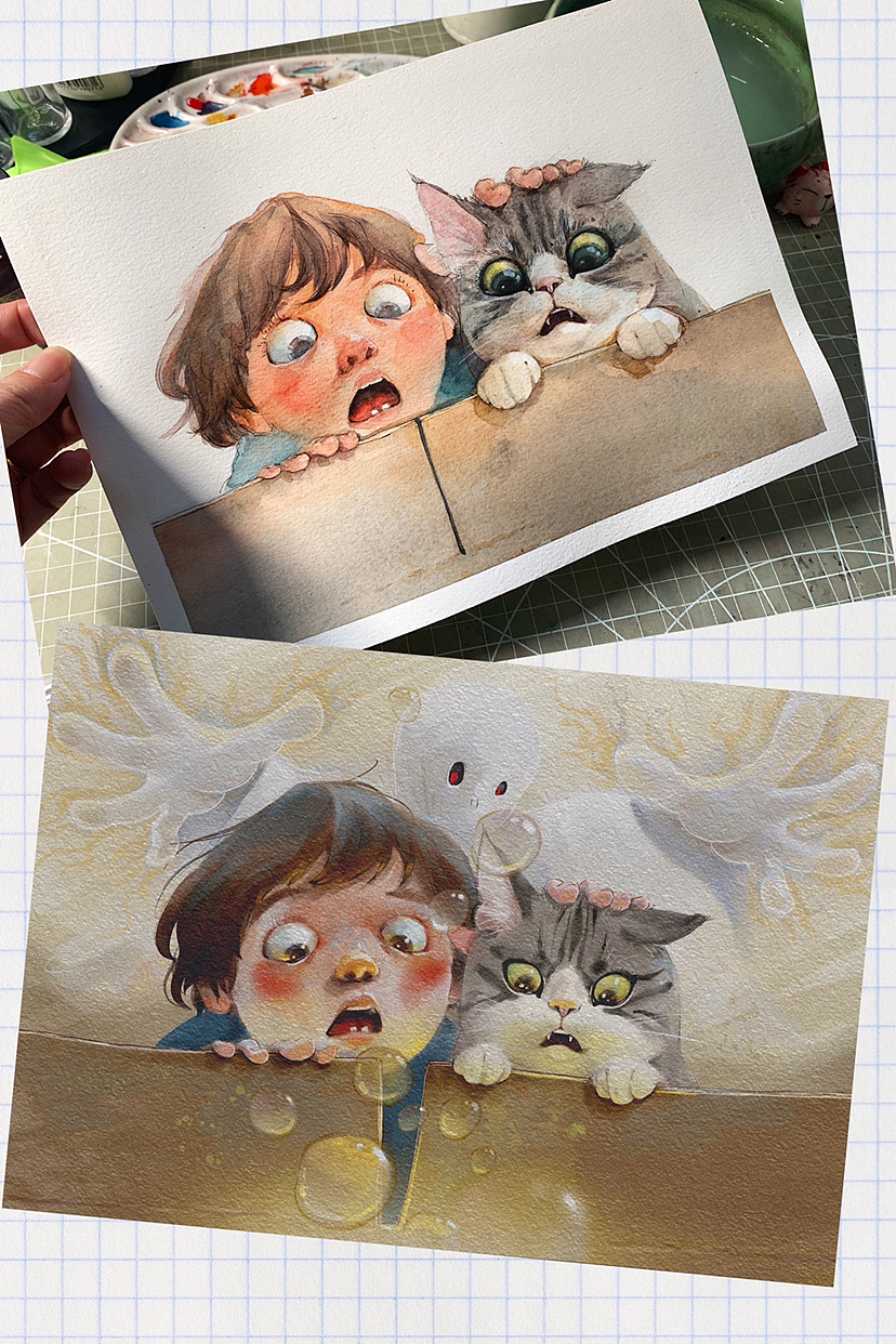 一个脑洞（图ZMzY0OTA5NTQ0） - 绘本 - 站酷设计师悠然刺客原创素材 - 站酷ZCOOL