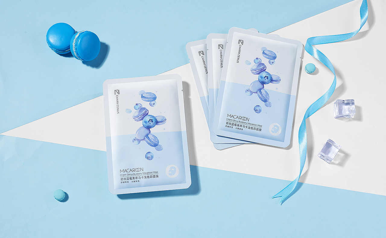 马卡龙色彩面膜系列包装（图ZMTM4NTc0MjIw） - 包装 - 站酷设计师含宗原创素材 - 站酷ZCOOL