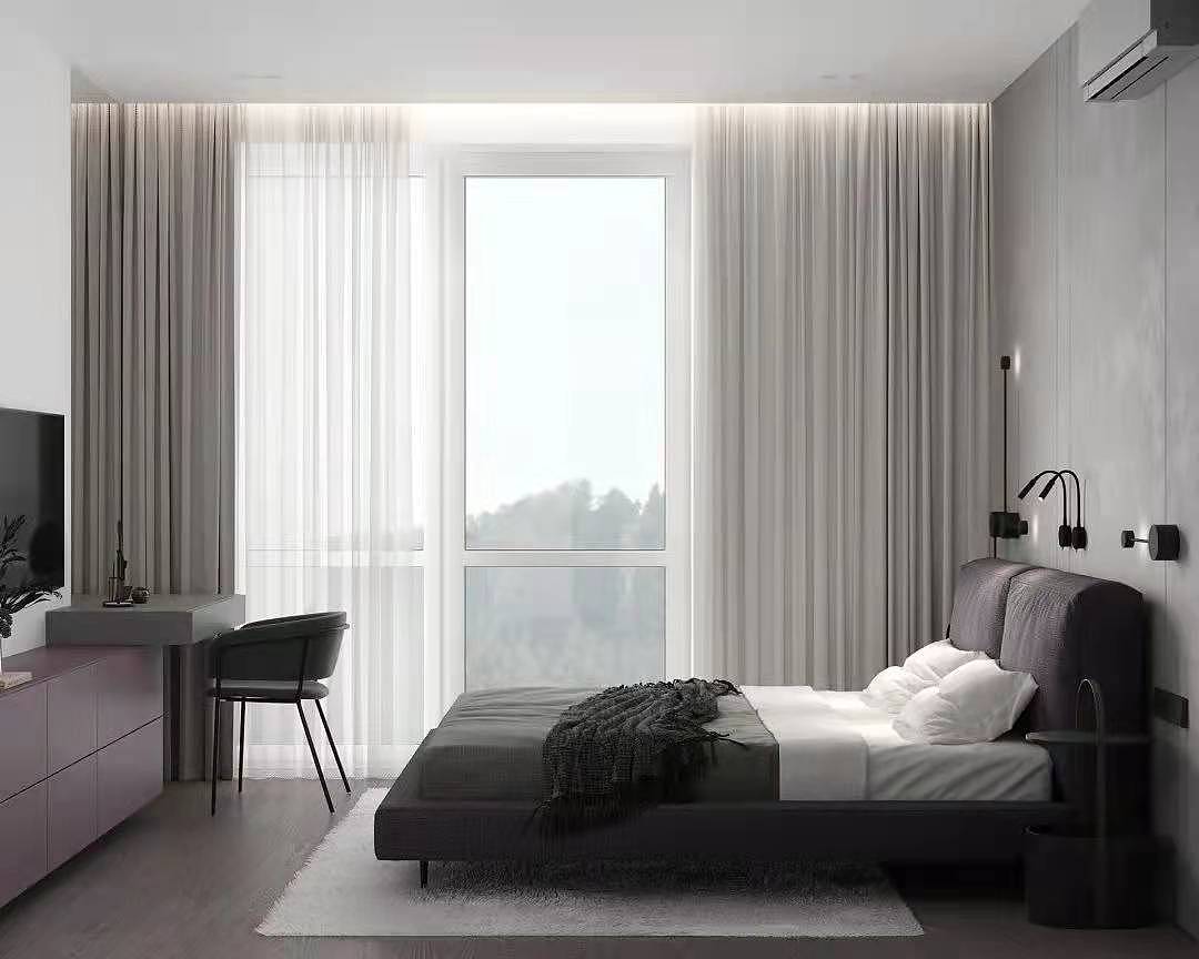 一色一世界,紫色肤感定制家具