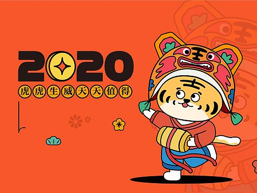 虎年海报系列（个人主页-ZNTg0MzgxMjA=） - 海报 - 站酷设计师不语BY原创素材 - 站酷ZCOOL