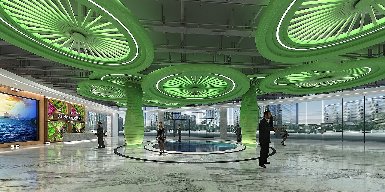 洛阳城市展厅设计找专业智慧城市展厅设计公司（图ZMTg3NDUxNjA0） - 家装设计 - 站酷设计师河南天恒装饰公司原创素材 - 站酷ZCOOL