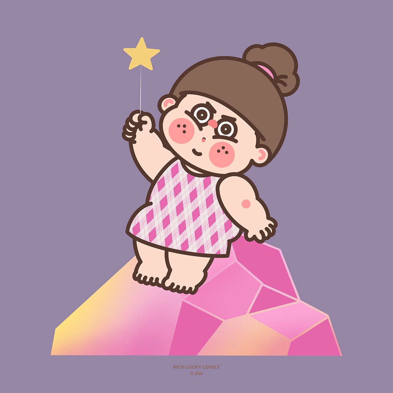 用画笔追一下极光（图ZMzAwMjYyNDA0） - 儿童插画 - 站酷设计师金大福_Jinn原创素材 - 站酷ZCOOL
