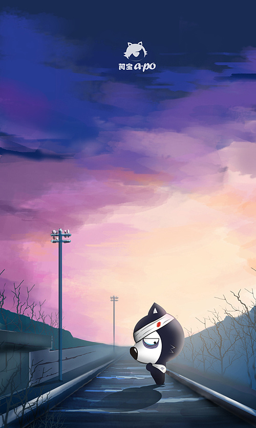 ps鼠标绘制插画(简单示范)